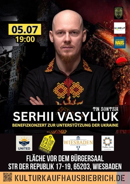 Benefizkonzert mit Serhii Vasyliuk